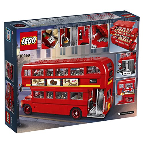 LEGO Juguete de autobús Londres - 10258 - Kit de edificio (1686 Piezas)