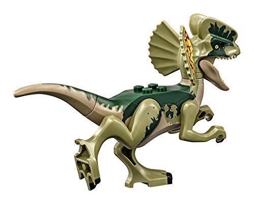 LEGO Jurassic World Ataque del Dilofosaurio al Puesto de vigilancia 75931 (289 Piezas)