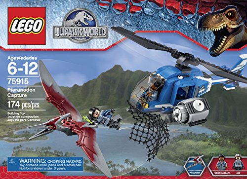 LEGO Jurassic World Pteranodon Capture 75915 Building Kit by LEGO