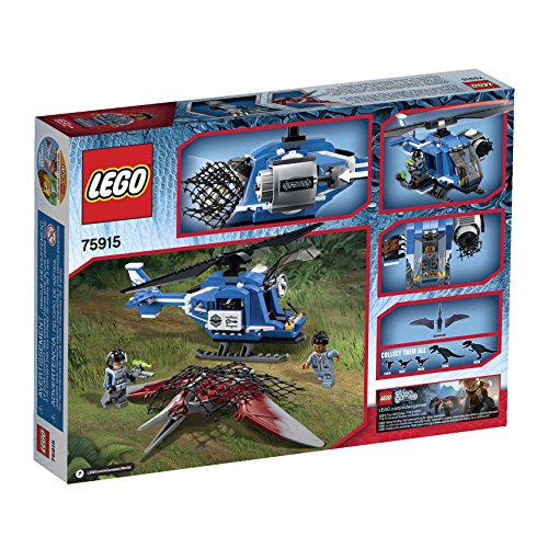 LEGO Jurassic World Pteranodon Capture 75915 Building Kit by LEGO