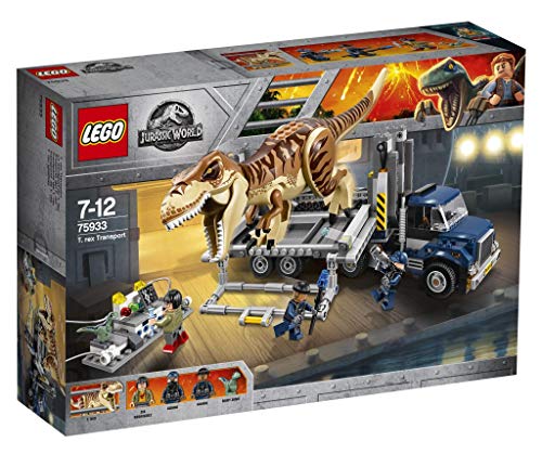 LEGO Jurassic World T. Rex Transport [75933 - 609 Pieces]