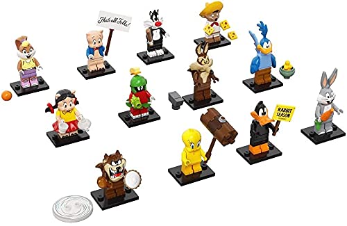 LEGO Looney Tunes Series 1 - Juego completo de 12 minifiguras diferentes 71030