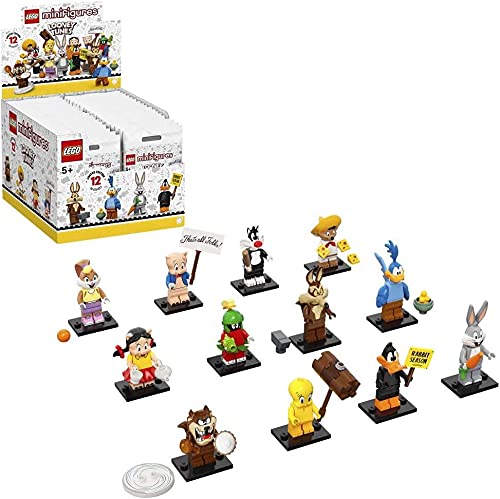 LEGO Looney Tunes Series 1 - Juego completo de 12 minifiguras diferentes 71030