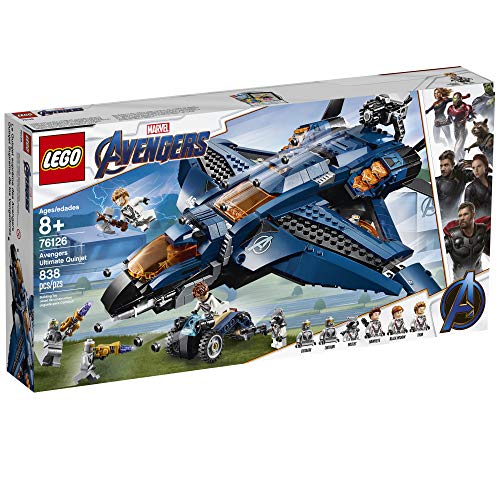 LEGO Marvel Avengers: Avengers Ultimate Quinjet 76126 Building Kit (838 Piece)