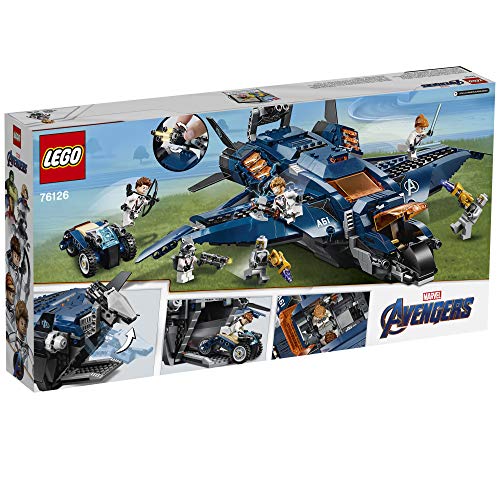 LEGO Marvel Avengers: Avengers Ultimate Quinjet 76126 Building Kit (838 Piece)