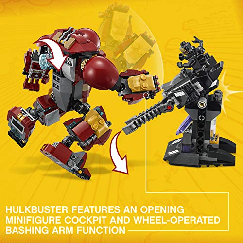 LEGO Marvel Super Heroes Avengers: Infinity War The Hulkbuster Smash-Up 76104 Building Kit (375 Piece)