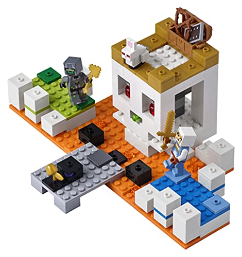 LEGO Minecraft - La Calavera de la Lucha, Set de Construcción de Juguete Creativo del Videojuego con Muñecos para Niños y Niñas de más de 8 Años (21145)