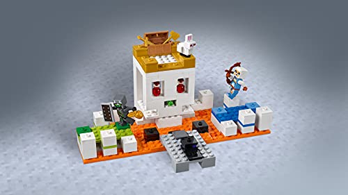 LEGO Minecraft - La Calavera de la Lucha, Set de Construcción de Juguete Creativo del Videojuego con Muñecos para Niños y Niñas de más de 8 Años (21145)