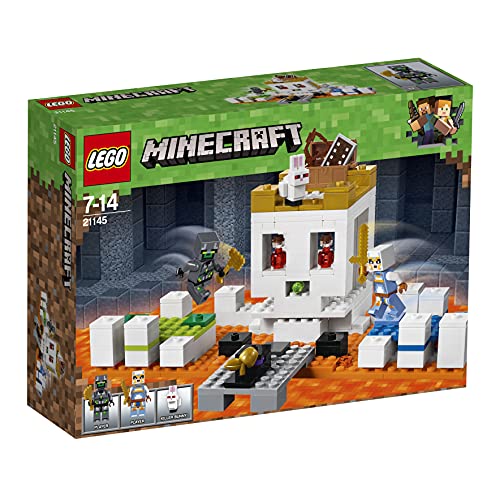 LEGO Minecraft - La Calavera de la Lucha, Set de Construcción de Juguete Creativo del Videojuego con Muñecos para Niños y Niñas de más de 8 Años (21145)