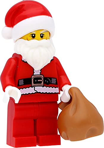 LEGO Mini figura de Santa Claus (2016) / Papá Noel / accesorios