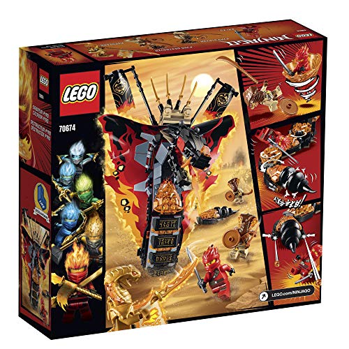 LEGO Ninjago 70674 Colmillo de Fuego (463 Piezas)