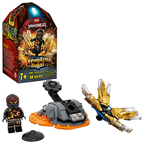 LEGO Ninjago 70685 Spinjitzu Burst Cole Spinner Negro (48 piezas)