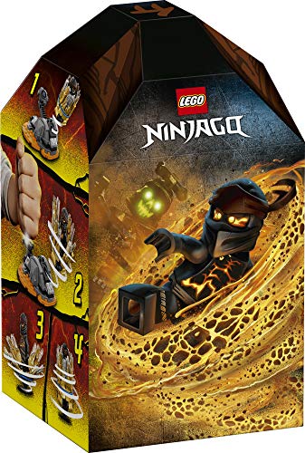 LEGO Ninjago 70685 Spinjitzu Burst Cole Spinner Negro (48 piezas)