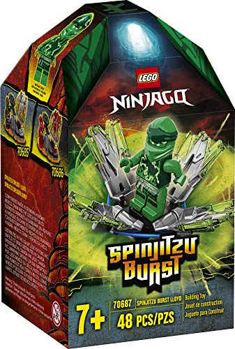 LEGO Ninjago 70687 - Spinjitzu Burst Spinner Lloyd verde (48 piezas)