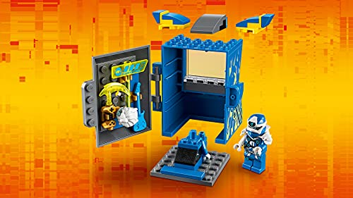 LEGO Ninjago - Cabina de Juego: Avatar de Jay, Set de Construcción de Máquina Arcade Coleccionable con Minifigura de Jay, Juguete de Prime Empire, a Partir de 7 Años (71715) , color/modelo surtido