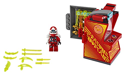 LEGO Ninjago - Cabina de Juego: Avatar de Kai, Set de Construcción de Máquina Arcade Coleccionable con Minifigura de Kai, Juguete de Prime Empire, a Partir de 7 Años (71714) , color/modelo surtido