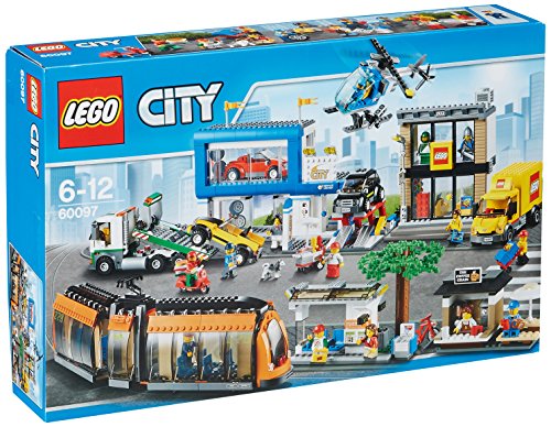 LEGO - Plaza de la Ciudad, Multicolor (60097)