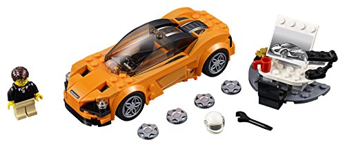 LEGO Speed Champions - Coche McLaren 720S, Coche Deportivo de Juguete para Construir (75880)