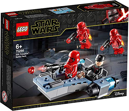 LEGO Star Wars 75266 Sith Troopers - Juego de batalla y batalla de mandalorian (2 unidades)