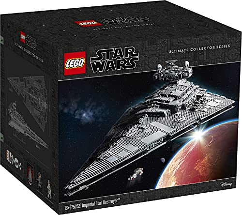 LEGO Star Wars - Destructor Estelar Imperial, Maqueta de Nave Espacial del Universo de La Guerra de las Galaxias, Incluye el Tantive IV de los Rebeldes, Recomendado a Partir de 16 Años (75252)