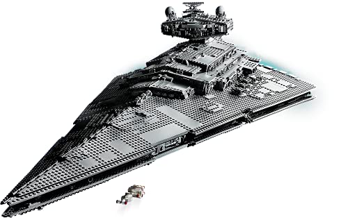 LEGO Star Wars - Destructor Estelar Imperial, Maqueta de Nave Espacial del Universo de La Guerra de las Galaxias, Incluye el Tantive IV de los Rebeldes, Recomendado a Partir de 16 Años (75252)