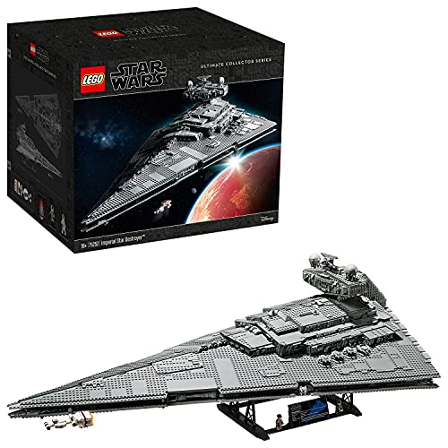 LEGO Star Wars - Destructor Estelar Imperial, Maqueta de Nave Espacial del Universo de La Guerra de las Galaxias, Incluye el Tantive IV de los Rebeldes, Recomendado a Partir de 16 Años (75252)