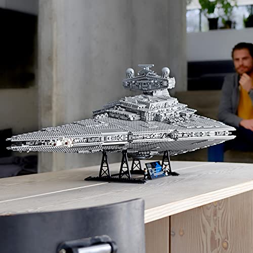 LEGO Star Wars - Destructor Estelar Imperial, Maqueta de Nave Espacial del Universo de La Guerra de las Galaxias, Incluye el Tantive IV de los Rebeldes, Recomendado a Partir de 16 Años (75252)