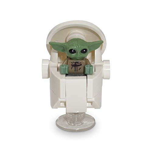 LEGO Star Wars Mandalorian The Child Minifigura Baby Yoda - Bebe Grogu Mandalorian con transportador