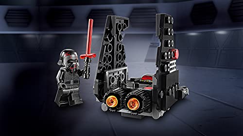 LEGO Star Wars - Microfighter: Lanzadera de Kylo Ren, Set de Construcción de Nave con Alas Plegables, Juguete de La Guerra de las Galaxias Episodio 9: El Ascenso de Skywalker (75264)