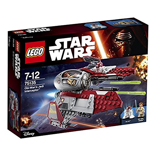 LEGO STAR WARS - OBI-WAN’s Jedi Interceptor, Multicolor (75135)