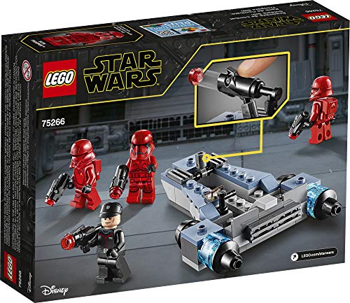 LEGO Star Wars Sith Troopers Battle Pack 75266 Stormtrooper Speeder Kit de construcción de vehículos, nuevo 2020 (105 piezas)