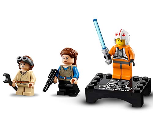 LEGO - Star Wars Vaina de Carreras de Anakin Edición 20 Aniversario, Juguete de Construcción de Nave de Carreras de Skywalker del Episodio I, Incluye Minifigura de Luke Skywalker (75258)