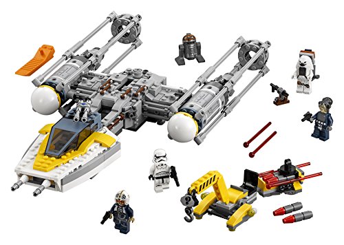 LEGO Star Wars - Y-Wing Starfighter, Juguete de Construcción de Nave Espacial para Recrear Aventuras de la Guerra de las Galaxias (75172)