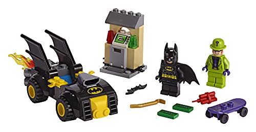 LEGO Super Heroes - Batman y el Robo de Enigma Juguete de construcción con un Batmobile para Perseguir al Supervillano, Novedad 2019 (76137)