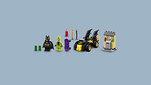 LEGO Super Heroes - Batman y el Robo de Enigma Juguete de construcción con un Batmobile para Perseguir al Supervillano, Novedad 2019 (76137)