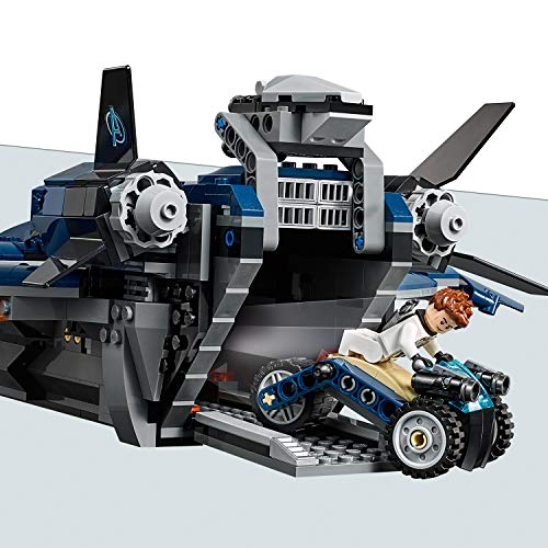 LEGO Super Heroes - Quinjet Definitivo de los Vengadores, Avión de Combate para Recrear las Aventuras de los Avengers (76126)