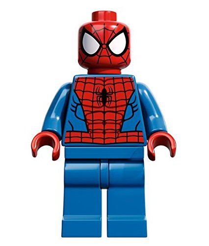 LEGO Super Heroes: Spiderman (Negro Web Pattern) Minifigura