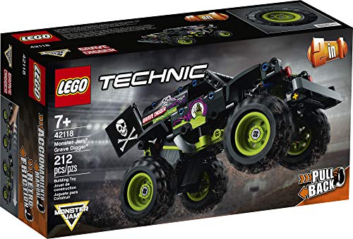 LEGO Technic 42118 - Monster Jam - Grave Digger Truck (212 Piezas) Nuevo 2021