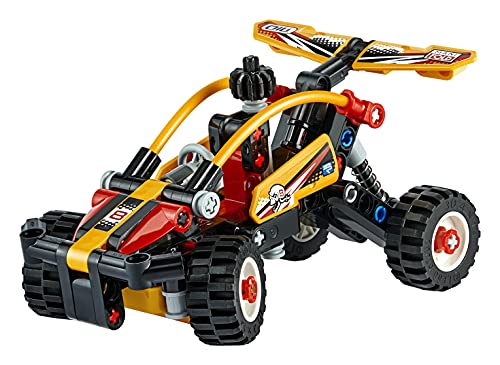 LEGO Technic - Buggy, Set de Construcción 2 en 1 de Coche de Carreras y Todoterreno de Exploración Naranja con Sistema de Suspensión, a Partir de 7 Años (42101)