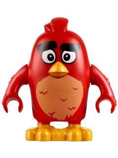 LEGO The Angry Birds Movie Minifigure - Red Bird (75822) by LEGO