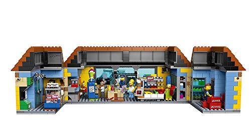 Lego The Simpsons Kwik-E-Mart - juguetes para el aprendizaje (38 cm, 27 cm, 14 cm) Multi