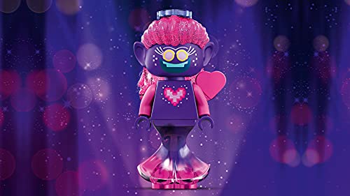 LEGO Trolls - Fiesta de Baile en Techno Reef, Juguete de Construcción Inspirado en la Película de Animación, Incluye Muñecos de Varios Personajes, a Partir de 5 Años (41250)