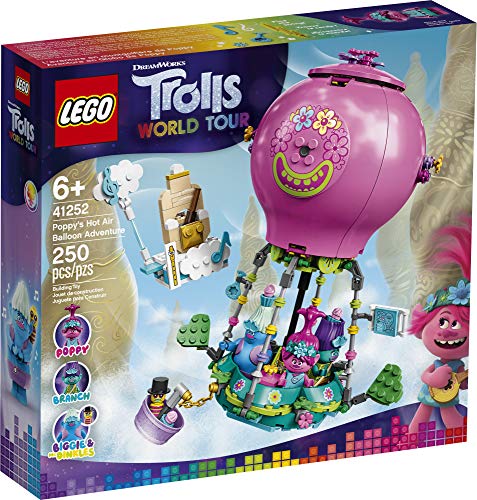 LEGO Trolls World Tour 41252 - Globo de aire caliente (250 piezas)