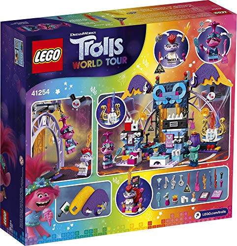 LEGO Trolls World Tour 41254 Volcano Rock City Concierto (387 piezas)