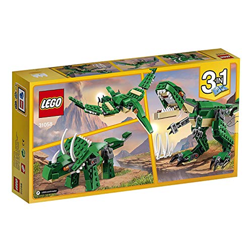 Legoo Lego Creator 31058 - Juego de dinosaurio y dragón de fuego para niños de 7 a 12 años