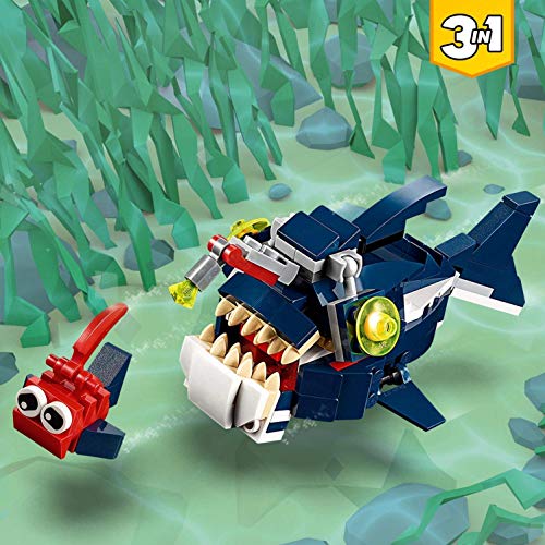 Legoo Lego Creator 31088 - Juego de accesorios para el hogar y el lago profundo + 31090 - Robot subacuático (a partir de 7 años)