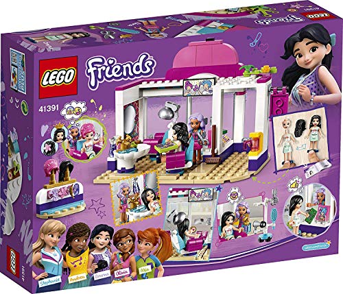 Legoo Lego Friends 41391 - Juego de peluquería de Heartlake City + 41389 - carro de hielo móvil Stephanies (a partir de 6 años)