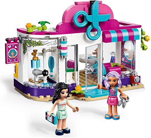 Legoo Lego Friends 41391 - Juego de peluquería de Heartlake City + 41389 - carro de hielo móvil Stephanies (a partir de 6 años)