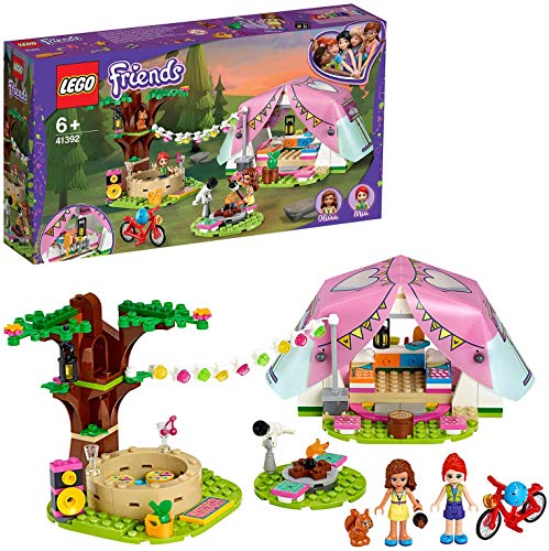 Legoo Lego Friends 41392 Camping in Heartlake City + 41396 - Juego para cachorros a partir de 4 años