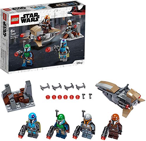 Legoo Lego Star Wars 75267 - Juego de batalla de mandaloriano + 75266 Sith Troopers Battle Pack (a partir de 6 años)